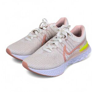 Nike Shoes Womens Size 12 Flyknit Infinity Run 3 Light Madder Root Atmosphere